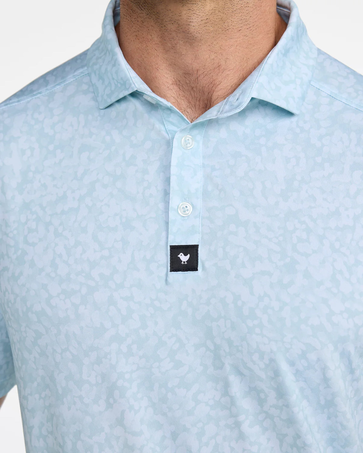 Bad Birdie© × The Northern Salt Shaker Core Polo in Baby Blue