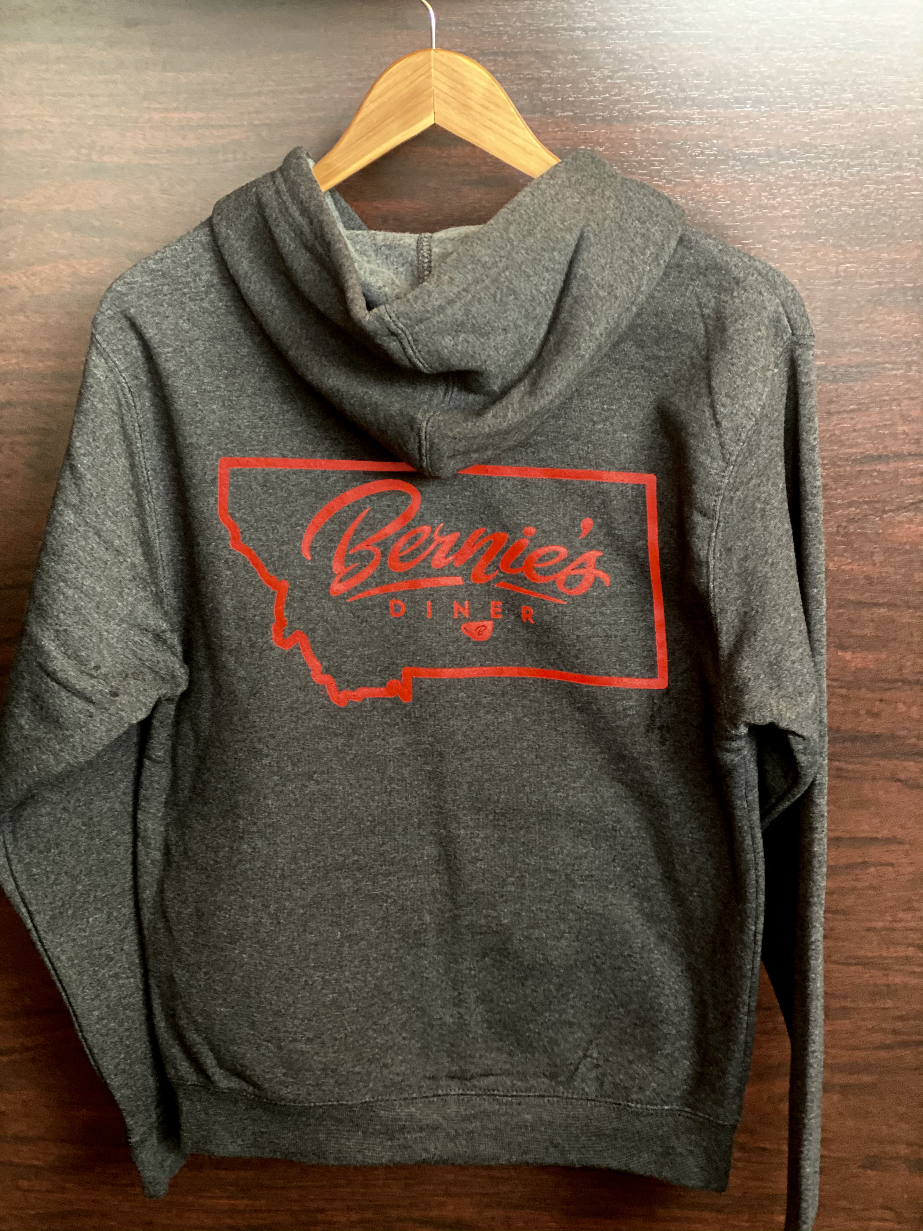 Bernie's Diner Zip Up Hoodie image 0